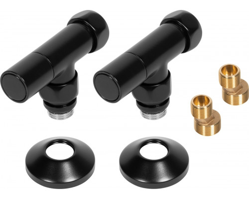 Полотенцесушитель ROYAL THERMO Axel black П8 500х1000 НС-1433989