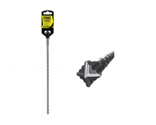 Бур SDS-plus ГРАНИТ Quadro-X 8,0х310/250 448310