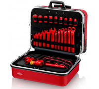 Набор инструмента KNIPEX KN-989915 BIG Twin Move RED Electric Competence,47 предметов