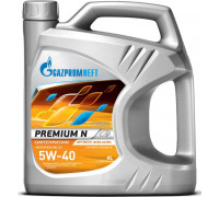 Масло моторное GAZPROMNEFT Premium N 5W-40 4 л 2389900144
