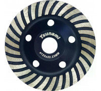 Алмазная чашка TSUNAMI Turbo 125х22,23 по бетону DD0100125022000