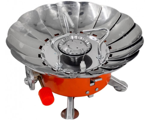 Газовая плитка туристическая PROFIRE TULIP TS-001T с ветрозащитой 00-00004084