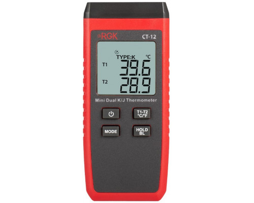 Измеритель температуры RGK CT-12+TR-10A+TR-10W контактный 779845
