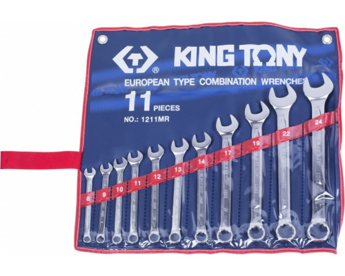 Набор ключей комбинированных KING TONY 1211MR, 11 предметов