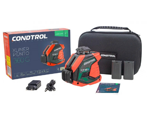 Лазерный уровень CONDTROL Xliner Pento 360G 1-2-158