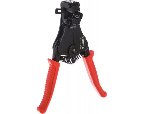 Стриппер KNIPEX KN-1221180SB со сменными фасонными ножами, 0.5-0.75/1/1.5/2.5/4