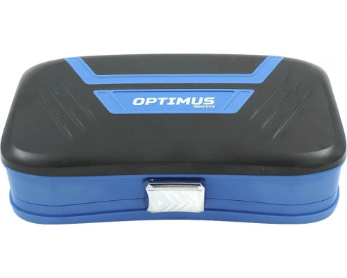 Набор головок и бит 1/4" Optimus OPT-BS3040 с реверсивной трещоткой, 40 предметов
