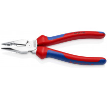 Плоскогубцы KNIPEX KN-0825185 комбинированные остроконечные с удлиненными губкам