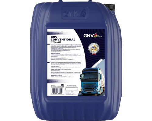 Масло моторное GNV Conventional 15W40 20 л GC11211404011111540120
