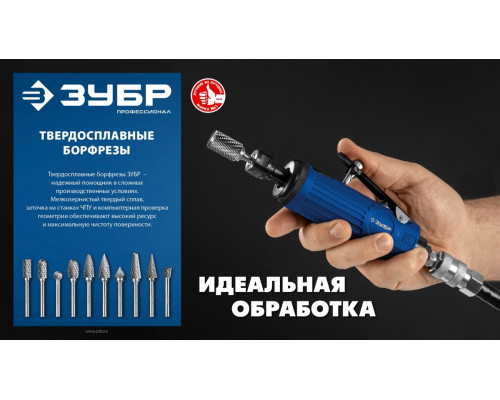 Набор фрез по металлу ЗУБР 28815-H10 10 шт.