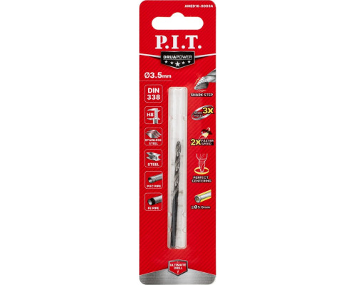 Сверло по металлу P.I.T. AMED16-0003A