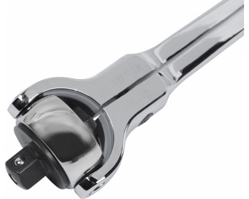 Трещотка KING TONY 3752-09G 3/8", 235 мм, 72 зубца, дисковый механизм
