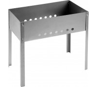 Мангал GRINDA 427781 сборный Barbecue, 400х250х400 мм