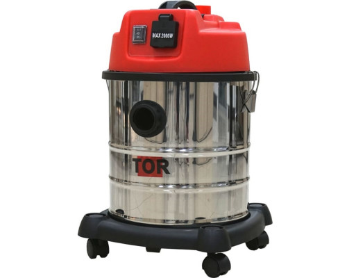 Пылесос сетевой TOR CLEAN WL092A-20L INOX с розеткой