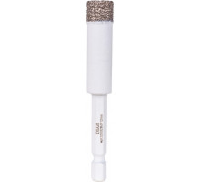 Сверло алмазное DIAM 12x35x1/4 HEX-E Extra Line V-TECH (в спекание) 320328