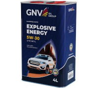 Масло моторное GNV Explosive Energy 5W30 Synthetic 4 л (металл. канистра) GEE1M10453040120530004