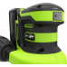 Виброшлифмашина эксцентриковая аккумуляторная GREENWORKS OS325 24V, АКБ 2Ач и ЗУ 3100907CUA