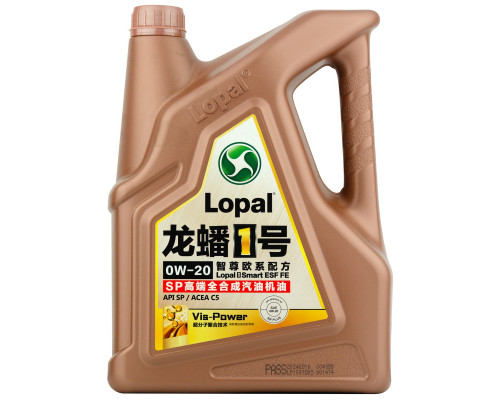 Масло моторное LOPAL 1 Smart ESF FE SP 0W20 4 л LPL30408/LPL32228