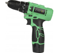 Дрель-шуруповерт аккумуляторная ZITREK Green 12-Li Plus 12В, 2x2.0Ач 083-1114