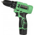 Дрель-шуруповерт аккумуляторная ZITREK Green 12-Li Plus 12В, 2x2.0Ач 083-1114