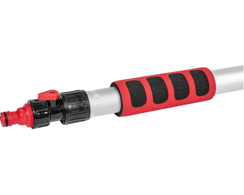 Щетка для мытья ARNEZI A0403030 из микрофибры, телескопическая с подачей воды