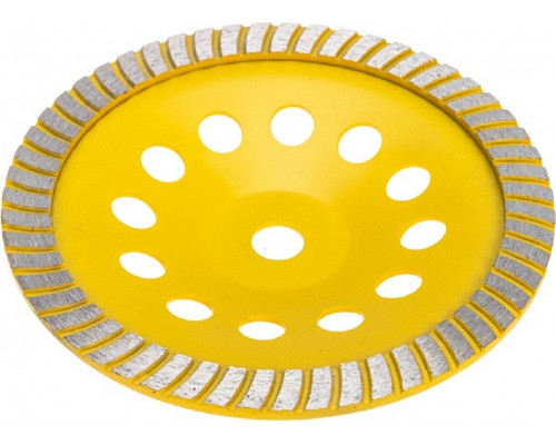 Алмазная чашка Kranz KR-90-0257 шлифовальная Turbo, 230х22,2мм