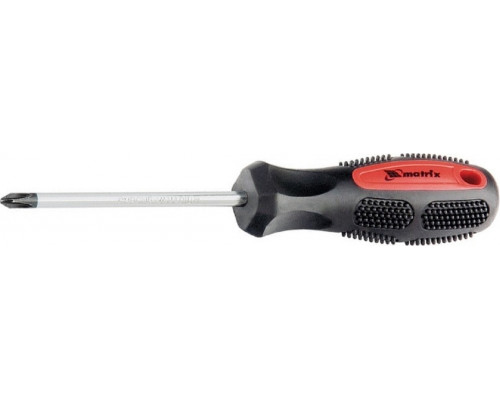 Отвертка крестовая MATRIX 12234 Anti-slip, PH2х38 мм