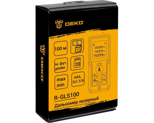 Лазерный дальномер DEKO R-GLS100 083-3602