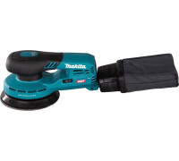 Виброшлифмашина эксцентриковая аккумуляторная MAKITA BO003CGZ с выносным аккумулятором