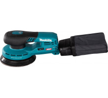 Виброшлифмашина эксцентриковая аккумуляторная MAKITA BO003CGZ с выносным аккумулятором