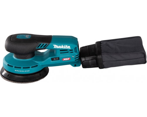 Виброшлифмашина эксцентриковая аккумуляторная MAKITA BO003CGZ с выносным аккумулятором