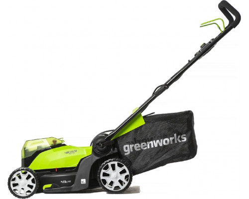 Газонокосилка аккумуляторная GREENWORKS G24X2LM41K2x 24V, 41 см 2512607UD