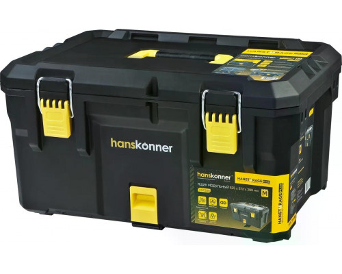 Ящик модульный HANSKONNER HSP280 M система хранения HANSTORAGE PLUS, 525x373x280мм