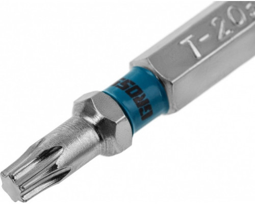 Набор бит GROSS 11470 TORX 20х50, 10 шт.