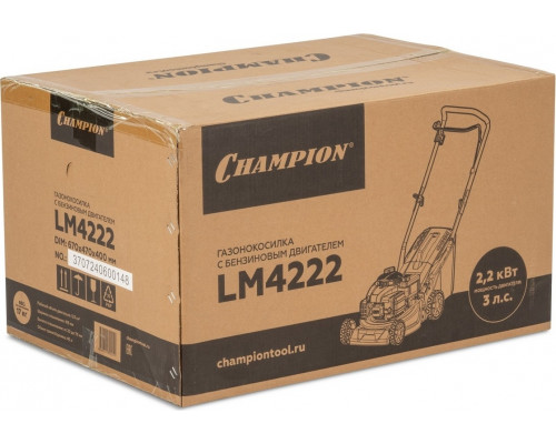 Газонокосилка бензиновая CHAMPION LM4222