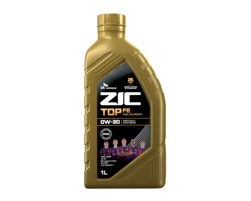 Масло моторное ZIC TOP 0W30 1 л 132680