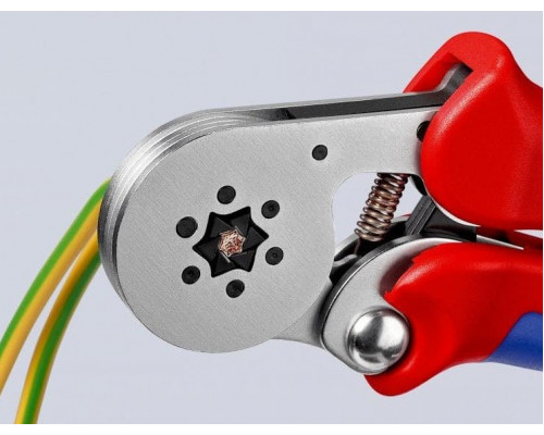 Пресс-клещи KNIPEX KN-975514 для контактных гильз DIN 46228