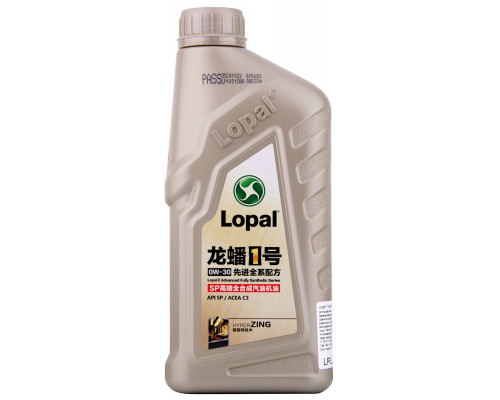 Масло моторное LOPAL 1 Advanced Fully Synthetic Series SP 0W30 1 л LPL36592