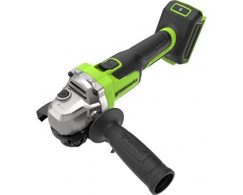 Угловая шлифмашина аккумуляторная GREENWORKS 3201007 24V, б/щет, 125 мм, 3D-Antikickback, без АКБ и ЗУ