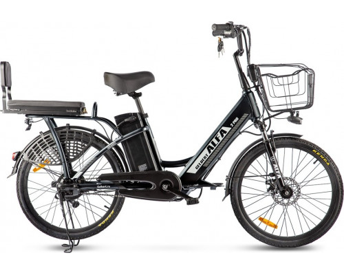 Электровелосипед GELBERT ALFA 2 PRO Черный 0000379-2930