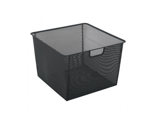 Корзина ПРАКТИК HOME GBM 45х30 мелкосетчатая, графит