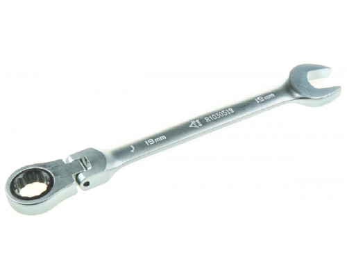 Ключ комбинированный трещоточный ARNEZI R1030519 19 мм шарнирный