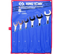 Набор комбинированных ключей KING TONY 1296MRN 34-50 мм, чехол из теторона, 6 пр.
