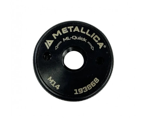 Гайка для УШМ METALLICA 193868 быстрозажимная ULTRA M14, тип S