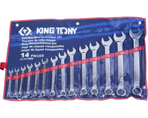 Набор ключей комбинированных KING TONY 1214MR, 14 предметов