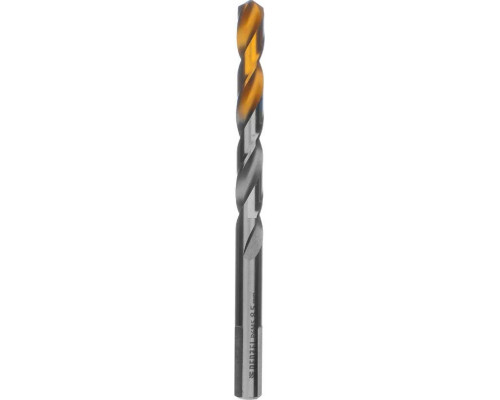 Сверло по металлу Denzel Р6М5, Golden Tip спиральное 8,5x117мм 718240