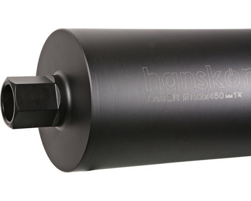 Алмазная коронка по железобетону HANSKONNER H1055-11-132 LASER 132 мм, 1 1/4