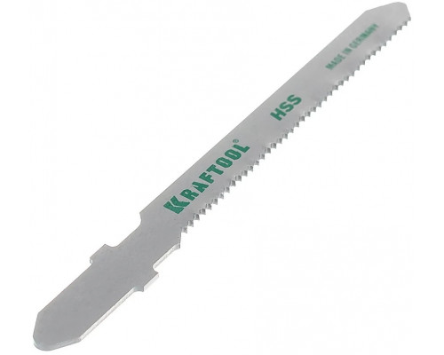 Пилки по металлу KRAFTOOL T218A фигурный рез, шаг 1,2мм, 50мм, 2 шт. 159553-1,2