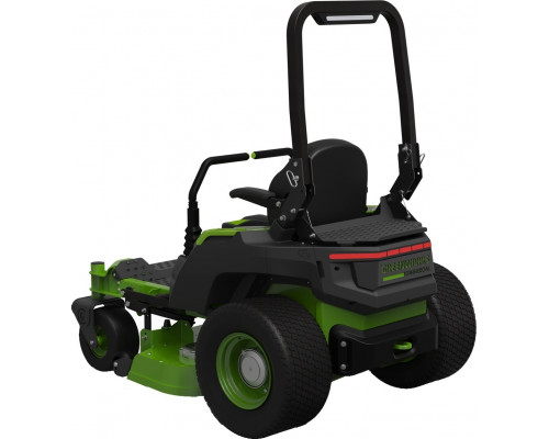Трактор садовый GREENWORKS ZTC152, 82V, 152 см, с АКБ 23,3 кВтч с нулевым радиусом разворота 7405107