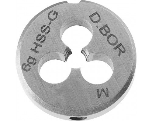 Плашка D.BOR DIN 223 Form-B HSS-G, M3x0,50, 20х5 D-TCT-700-030-050